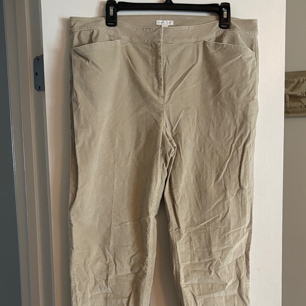 J. Jill Corduroy Pants in Beige